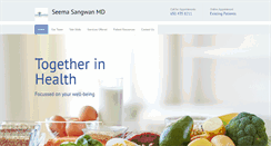 Desktop Screenshot of drsangwan.com